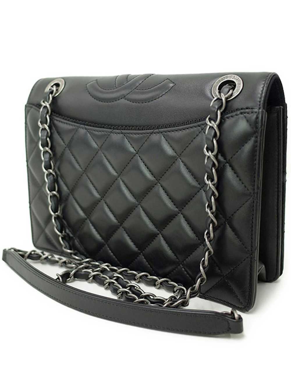 Chanel Chanel Matelasse Chain Shoulder Bag Calfsk… - image 2