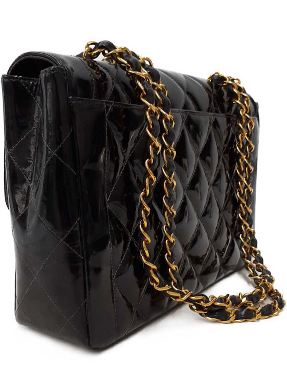 Chanel Chanel Matelasse Chain Shoulder Bag Patent… - image 2