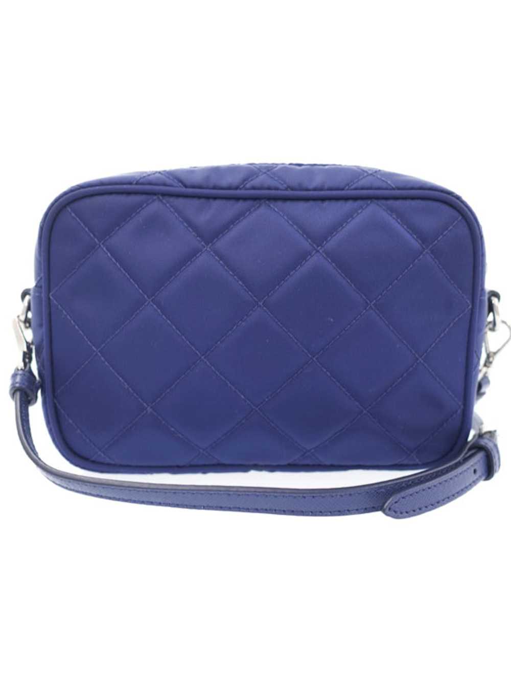 Prada Prada Nylon Quilted Shoulder Bag Blue - image 2