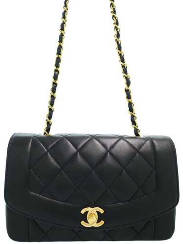 Chanel Chanel Diana Chain Shoulder Bag Black