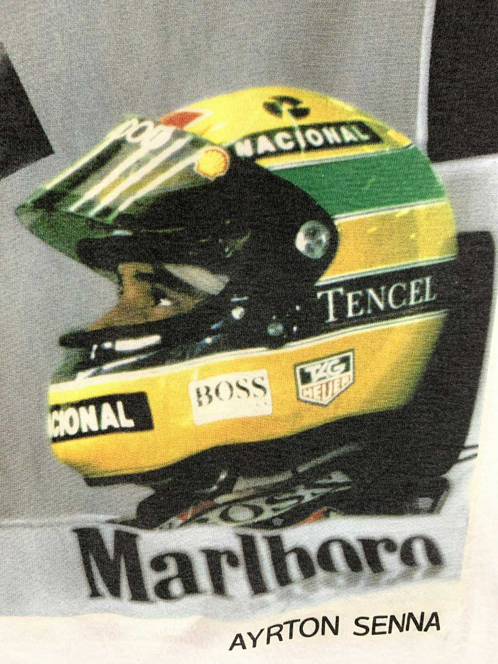 Formula 1 × Racing × Vintage 90s Ayrton senna Mar… - image 5