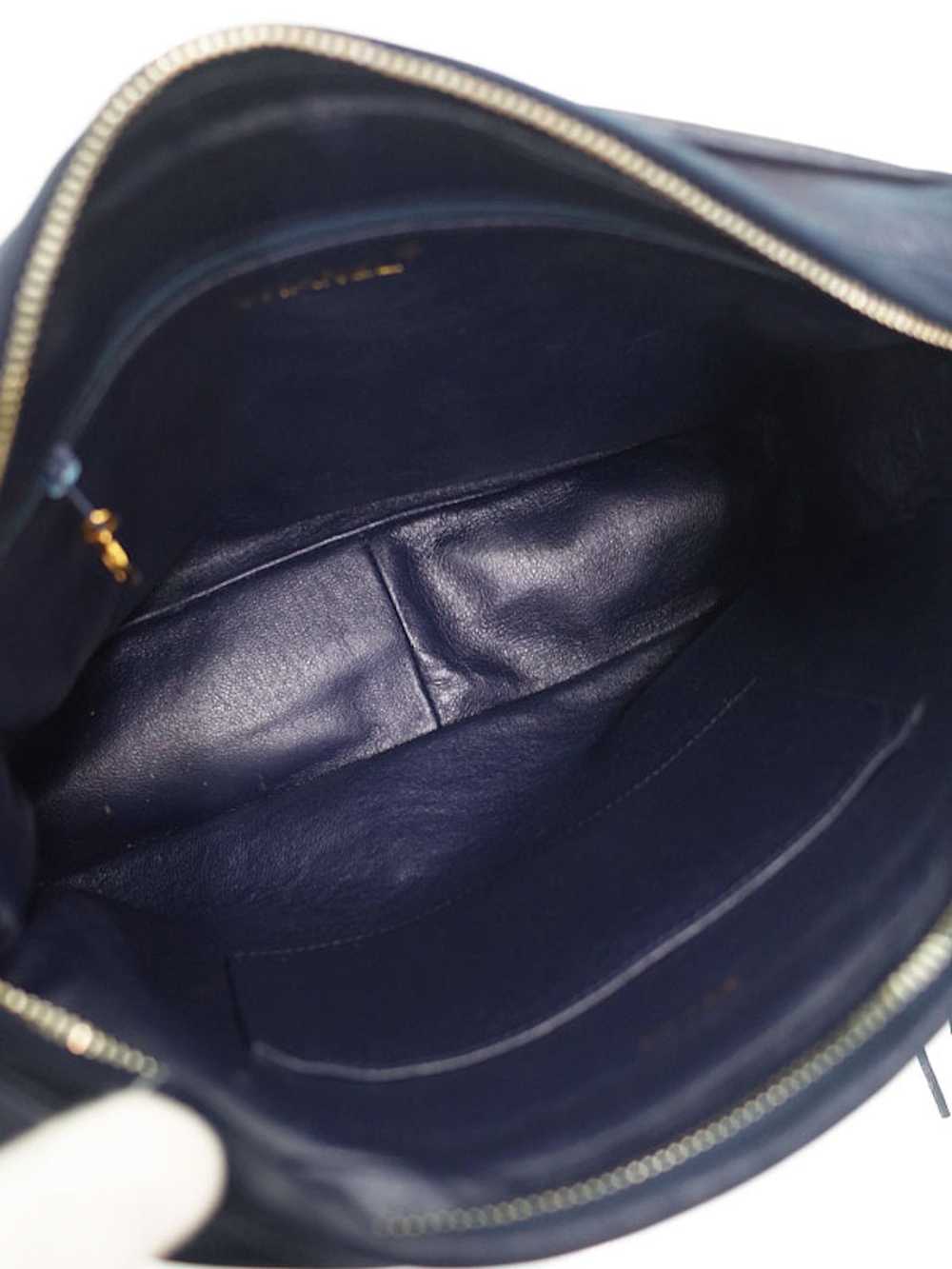 Chanel Chanel Coco Mark Shoulder Bag Black x Navy - image 3