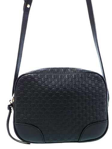 Gucci Gucci Micro Guccisima Shoulder Bag Black