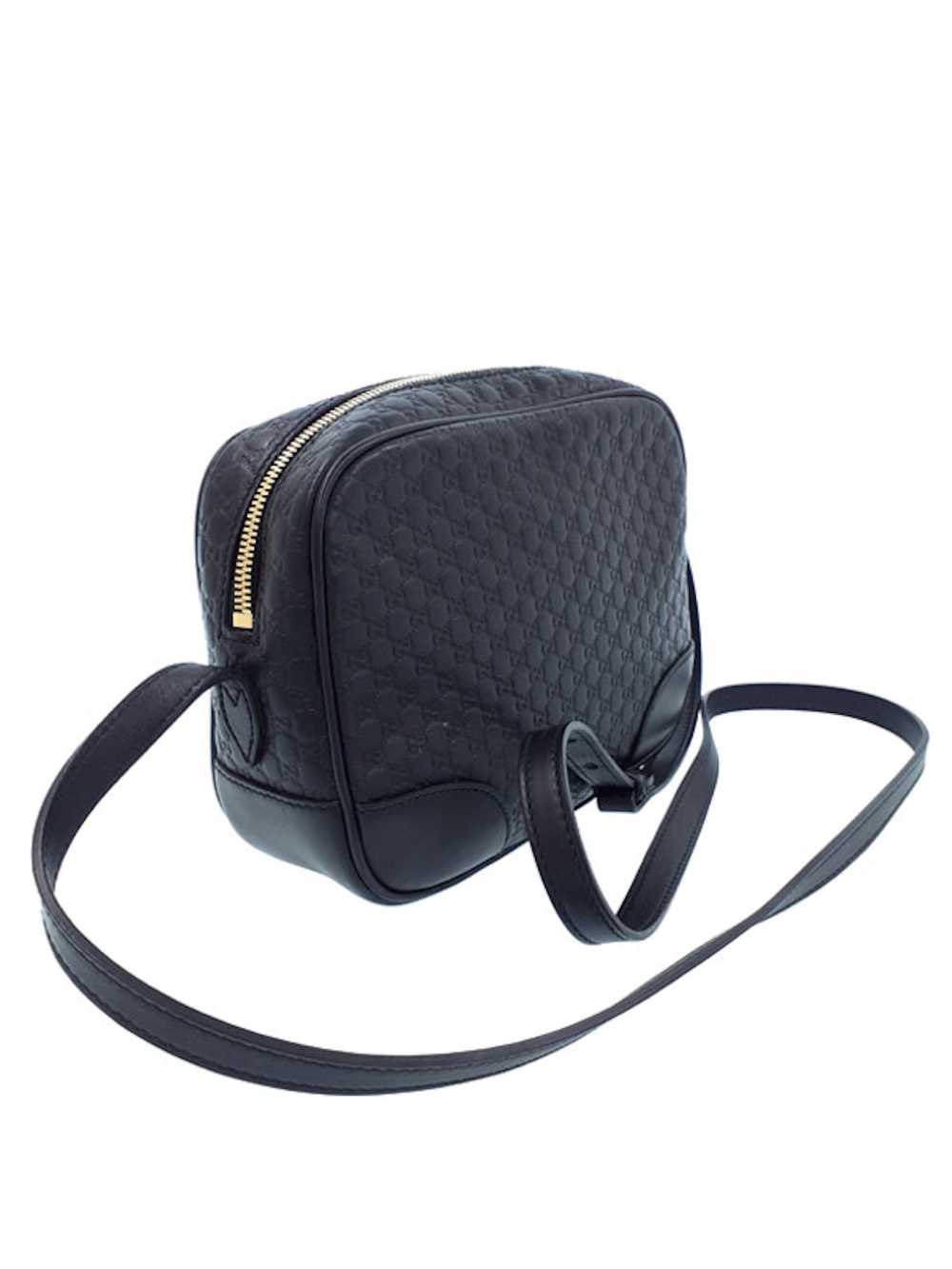 Gucci Gucci Micro Guccisima Shoulder Bag Black - image 2