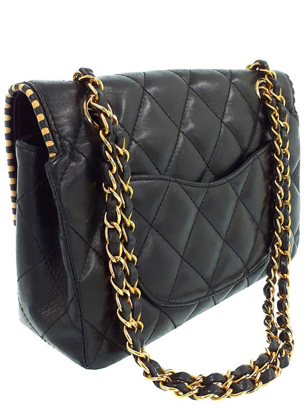 Chanel Chanel Matelasse Chain Shoulder Bag Black - image 2