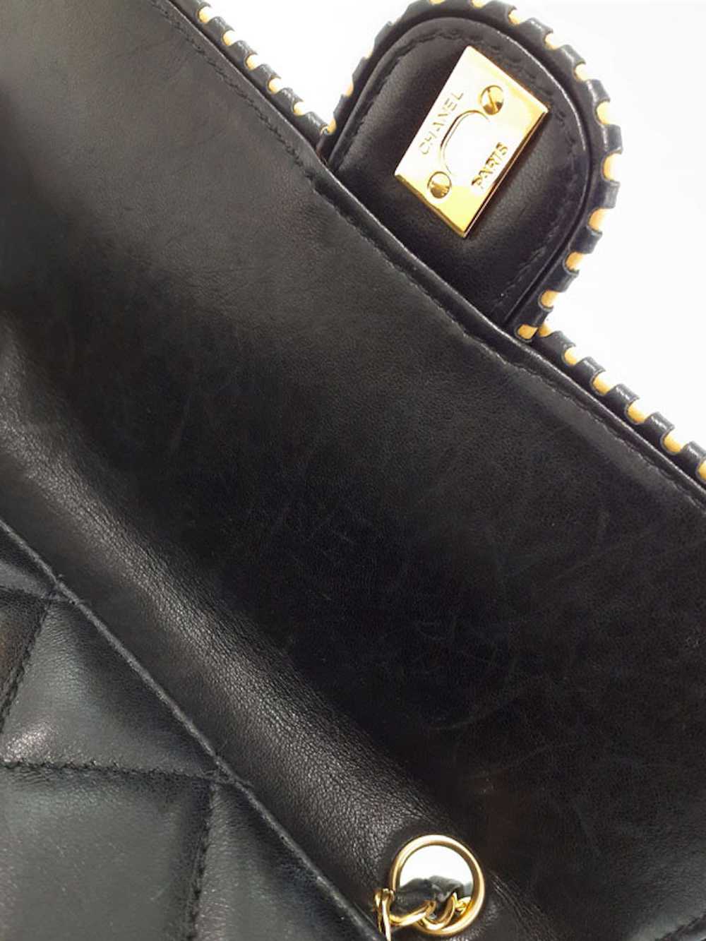 Chanel Chanel Matelasse Chain Shoulder Bag Black - image 7