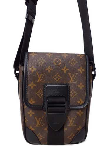 Gucci Louis Vuitton Macassar Archie Messenger Blac