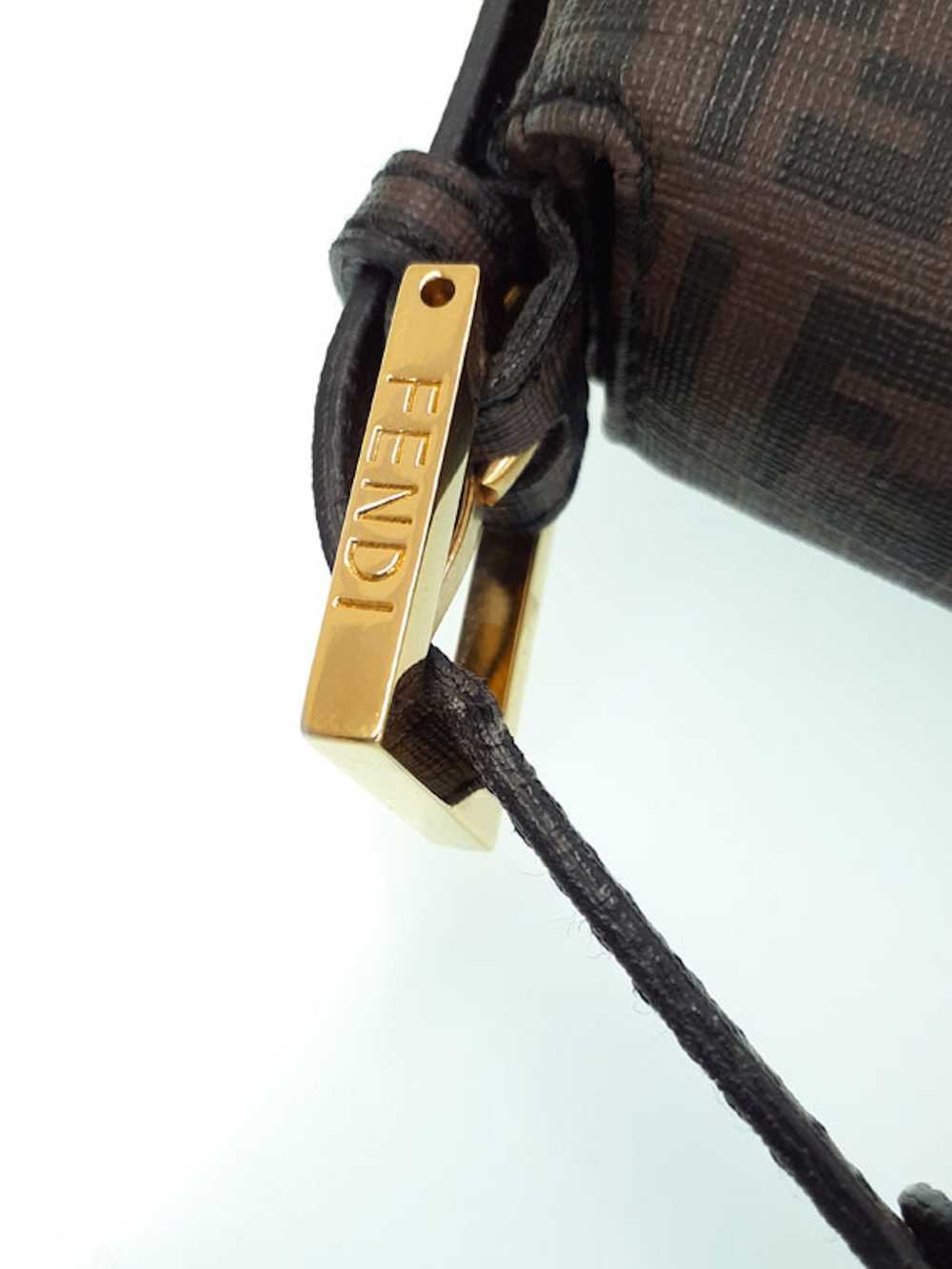 Fendi Fendi Zucchino Pattern Chain Shoulder Bag - image 8