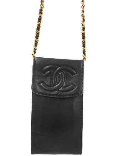 Chanel Chanel Coco Mark Chain Pochette Shoulder Ba