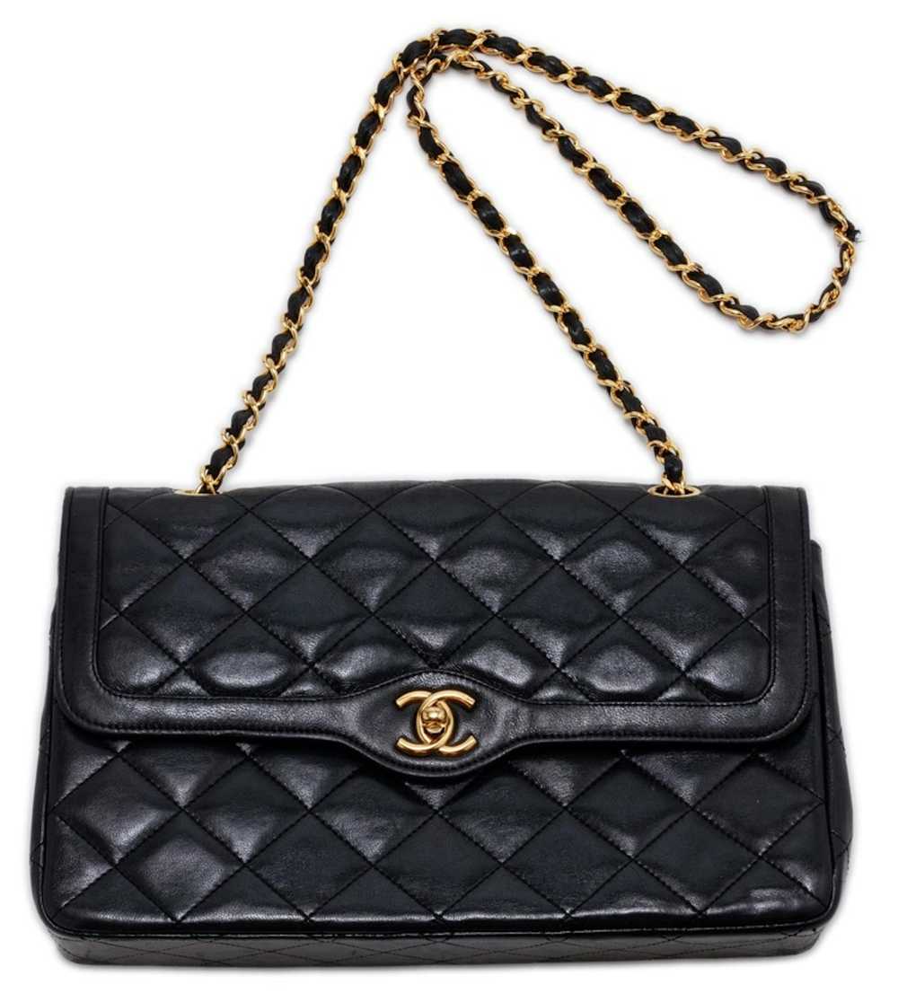 Chanel Chanel Matelasse Double Flap Chain Lambski… - image 6