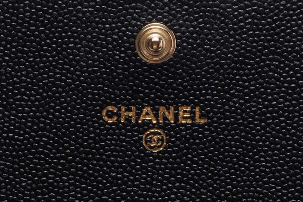 Chanel Chanel Mini Matelasse Push Lock Chain Cavi… - image 7