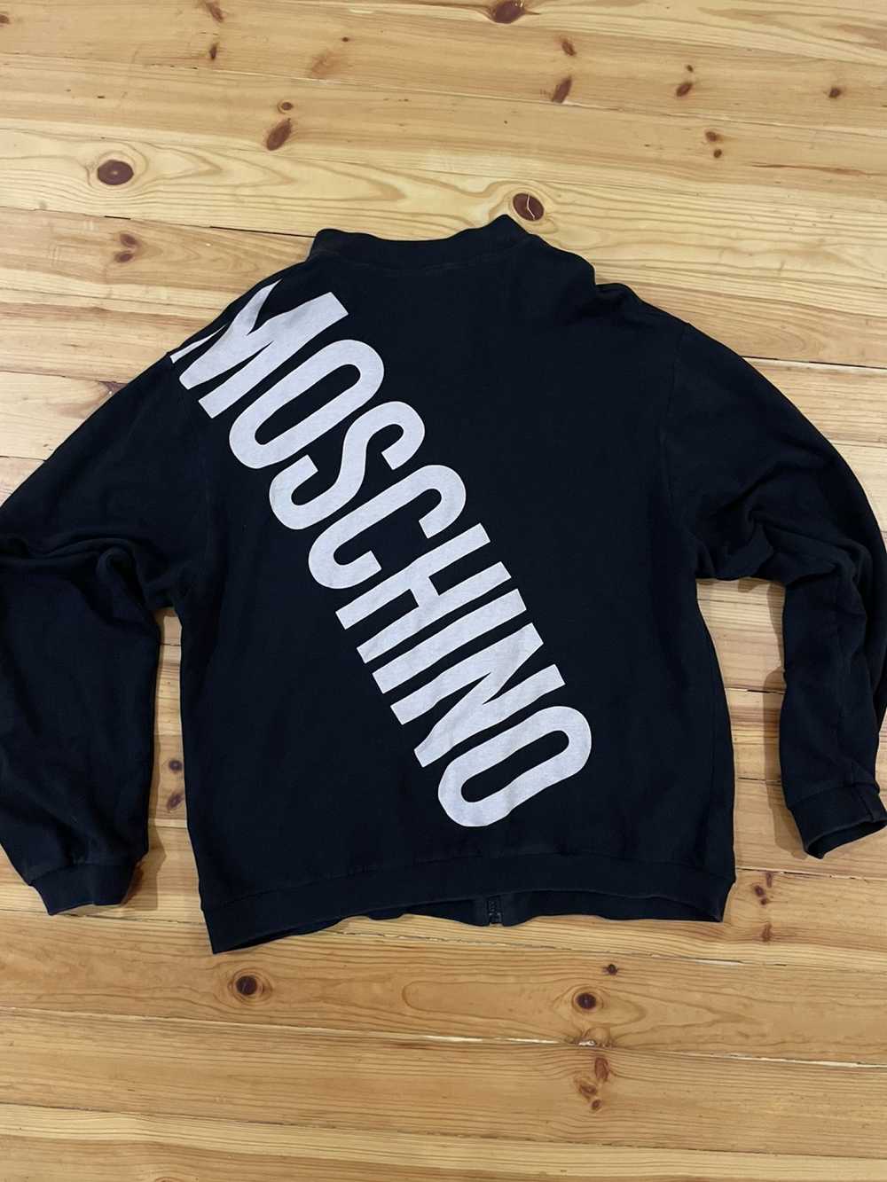 スウェット・トレーナー Moschino Black Polyester Blend Sweatshirt Moschino MMXIX MOSCHINO sweatshirt in black - Black