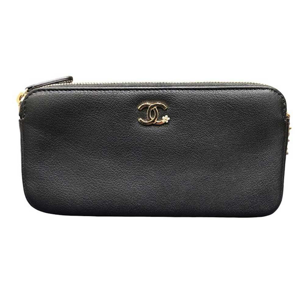 Chanel Chanel Chain Wallet Calf Shoulder Bag - image 2