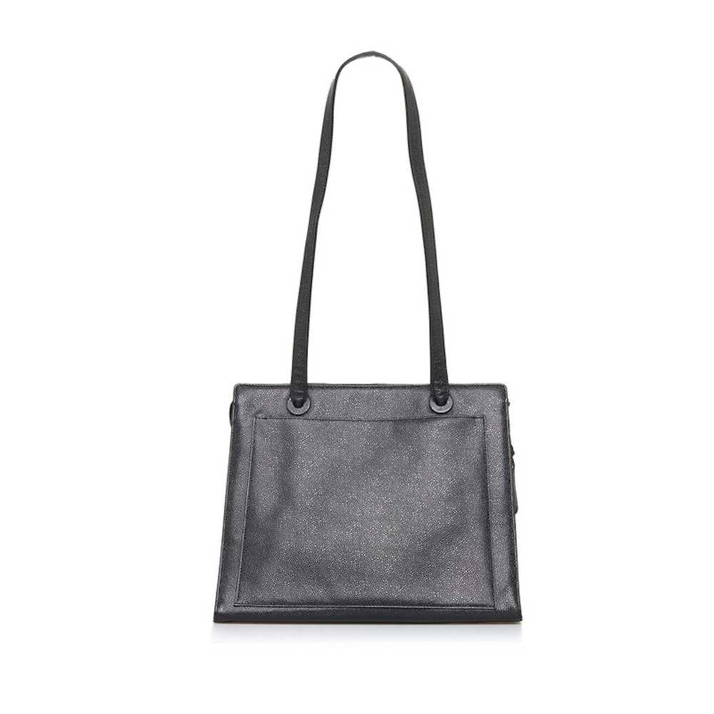 Chanel Chanel Coco Mark Tote Bag Shoulder Bag Bla… - image 2