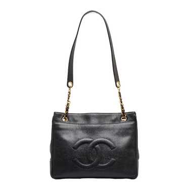 Chanel Chanel Deca Coco Mark Chain Tote Bag Should