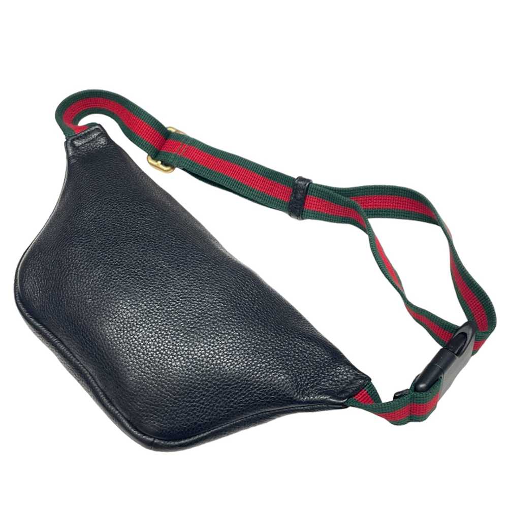 Gucci Gucci Waist Pouch Waist Bag Black - image 2