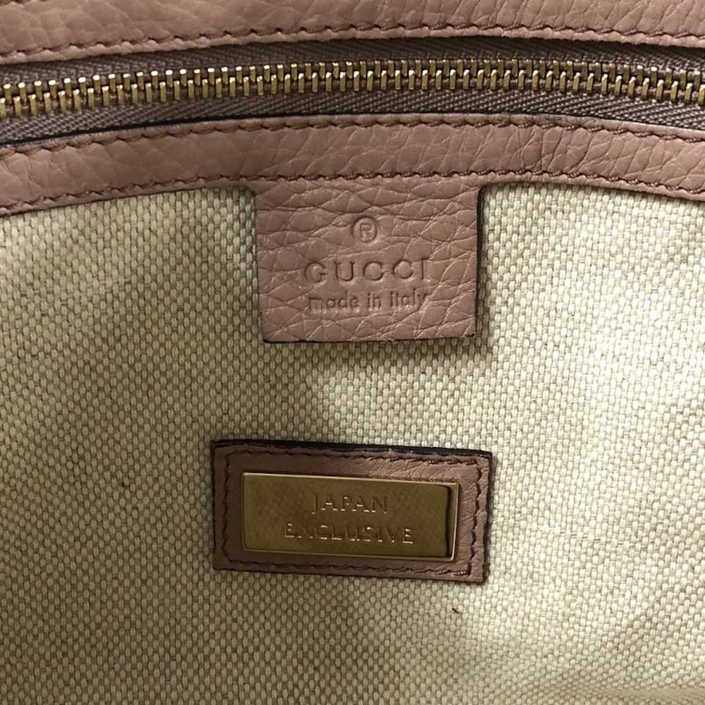 Gucci Gucci Interlocking G 2way Bag Leather Handb… - image 12