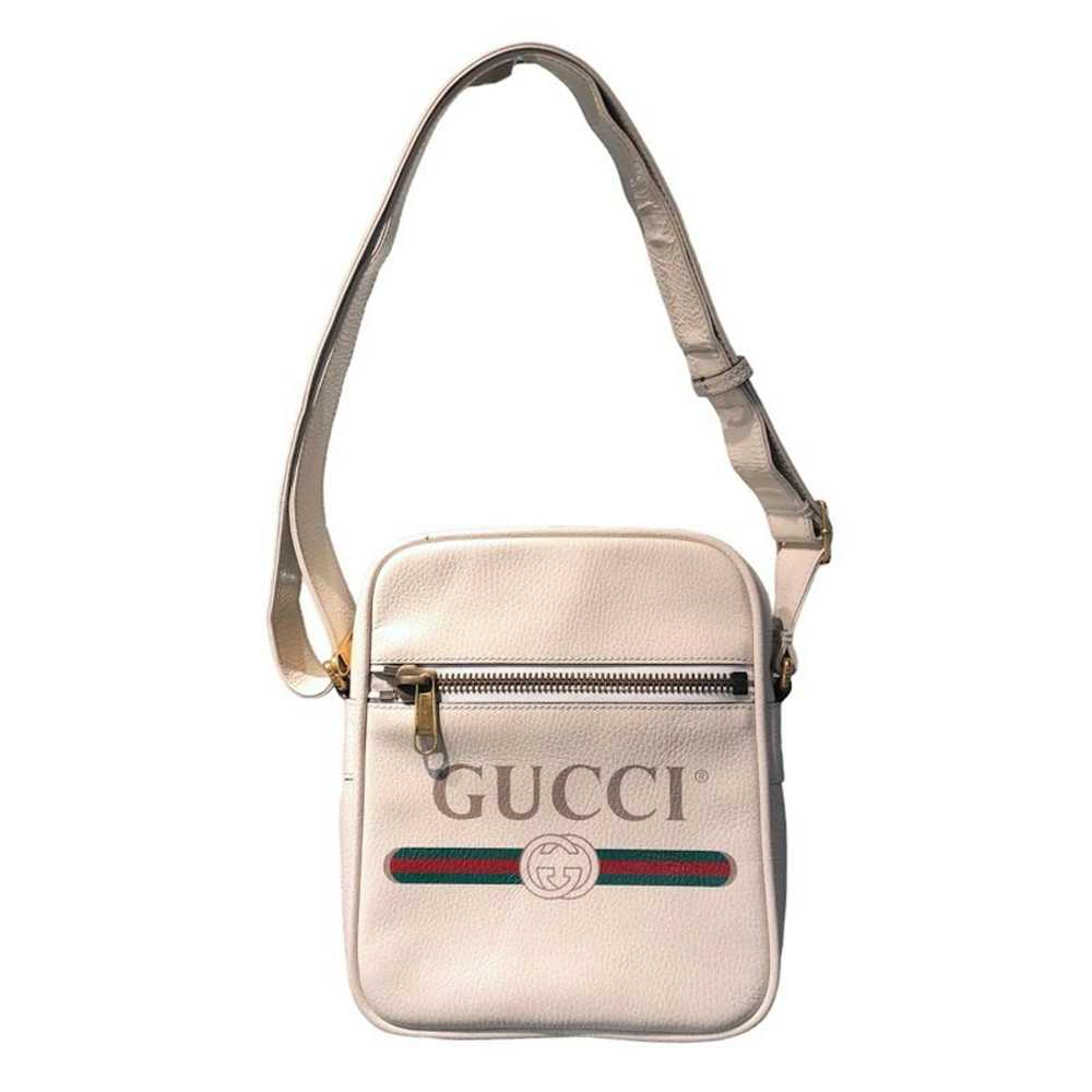 Gucci Gucci Messenger Bag Gold Hardware Leather S… - image 1
