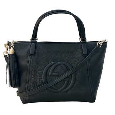 Gucci Gucci Soho 2way Tote Bag Black