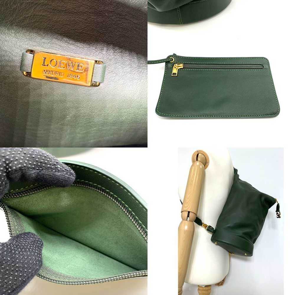 Loewe LOEWE Bag Anton Shoulder Khaki Green Anagra… - image 8