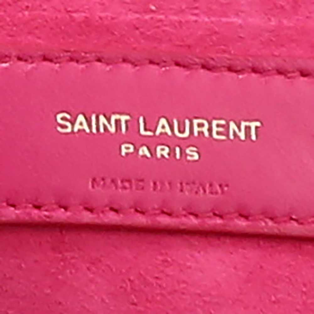 Saint Laurent Le 57 handbag in pink leather Colle… - image 3