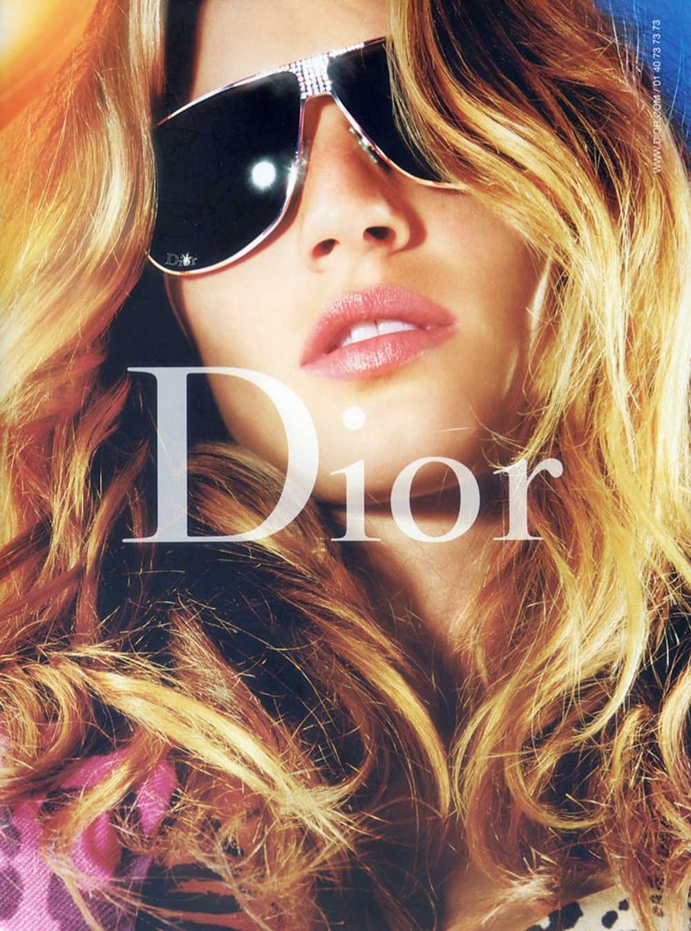 Dior "Hard Dior" 1 Pink Tinted Lens Sunglasses wi… - image 7