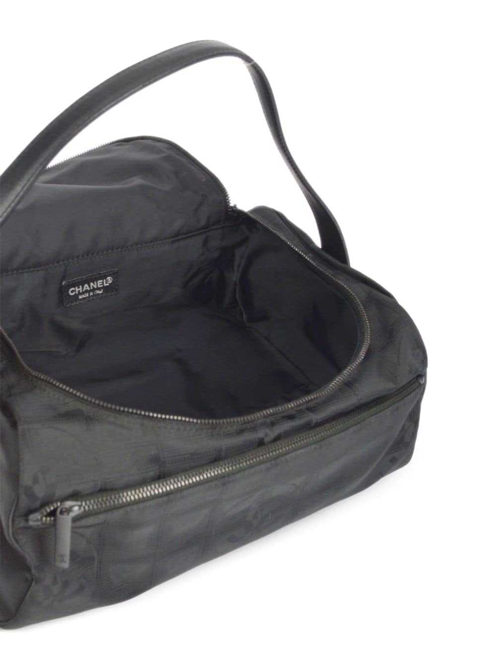 CHANEL Pre-Owned 2000 CC Travel Line handbag - Bl… - image 4