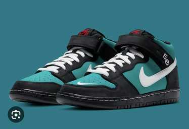 Sb dunk mid shop pro iso black/blue