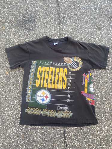 NFL × Salem Sportswear 1992 All Over Print Pittsbu