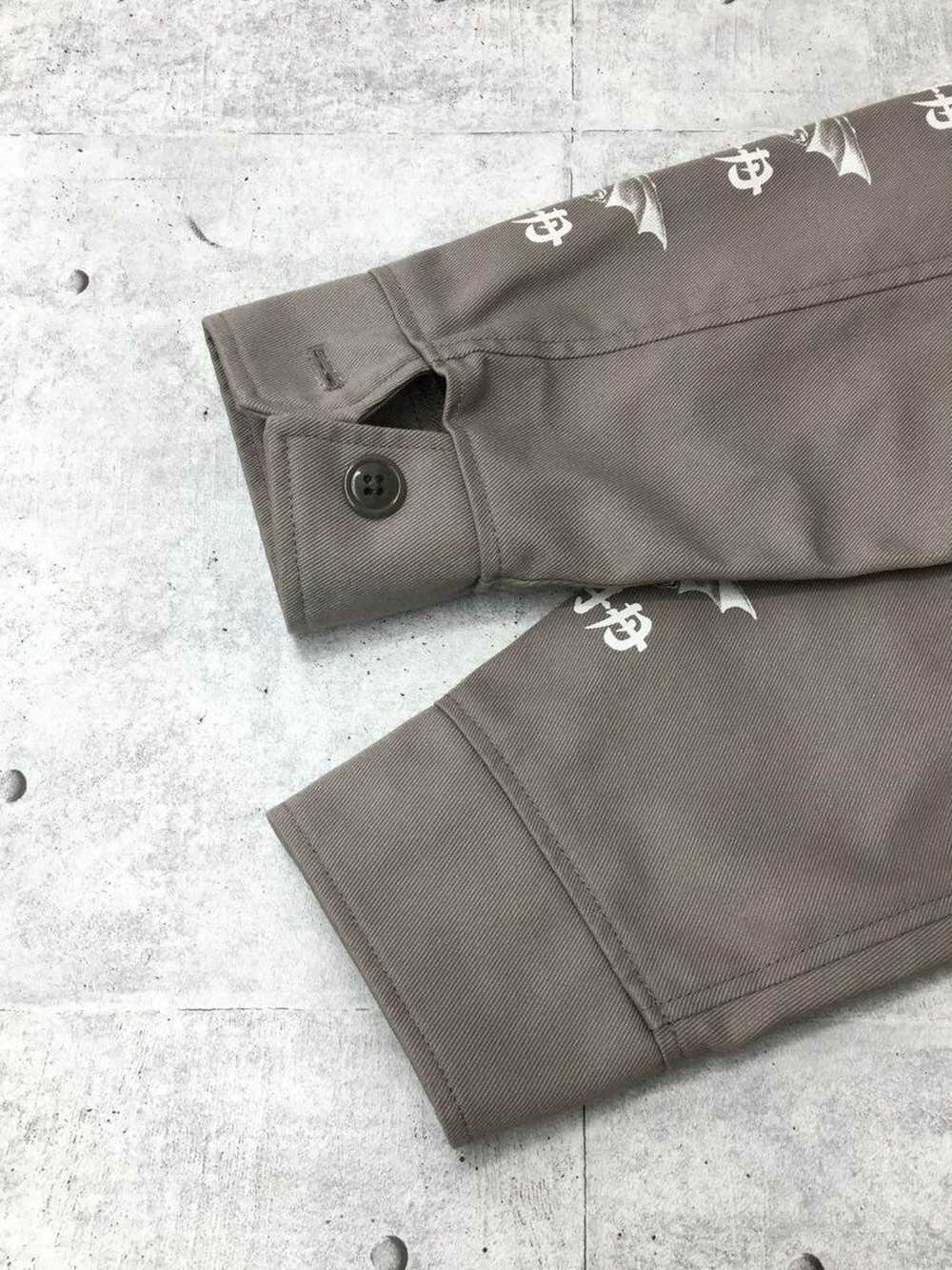 Neighborhood Jacket Cotton Print Zip Up Inseam Po… - image 3