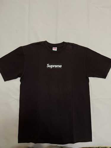 Supreme Supreme 03 Brown on Brown box logo tee