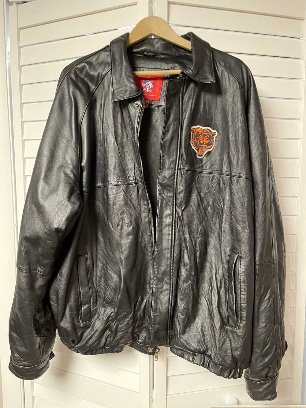 NFL Vintage NFL Bears leather jacket - image 1