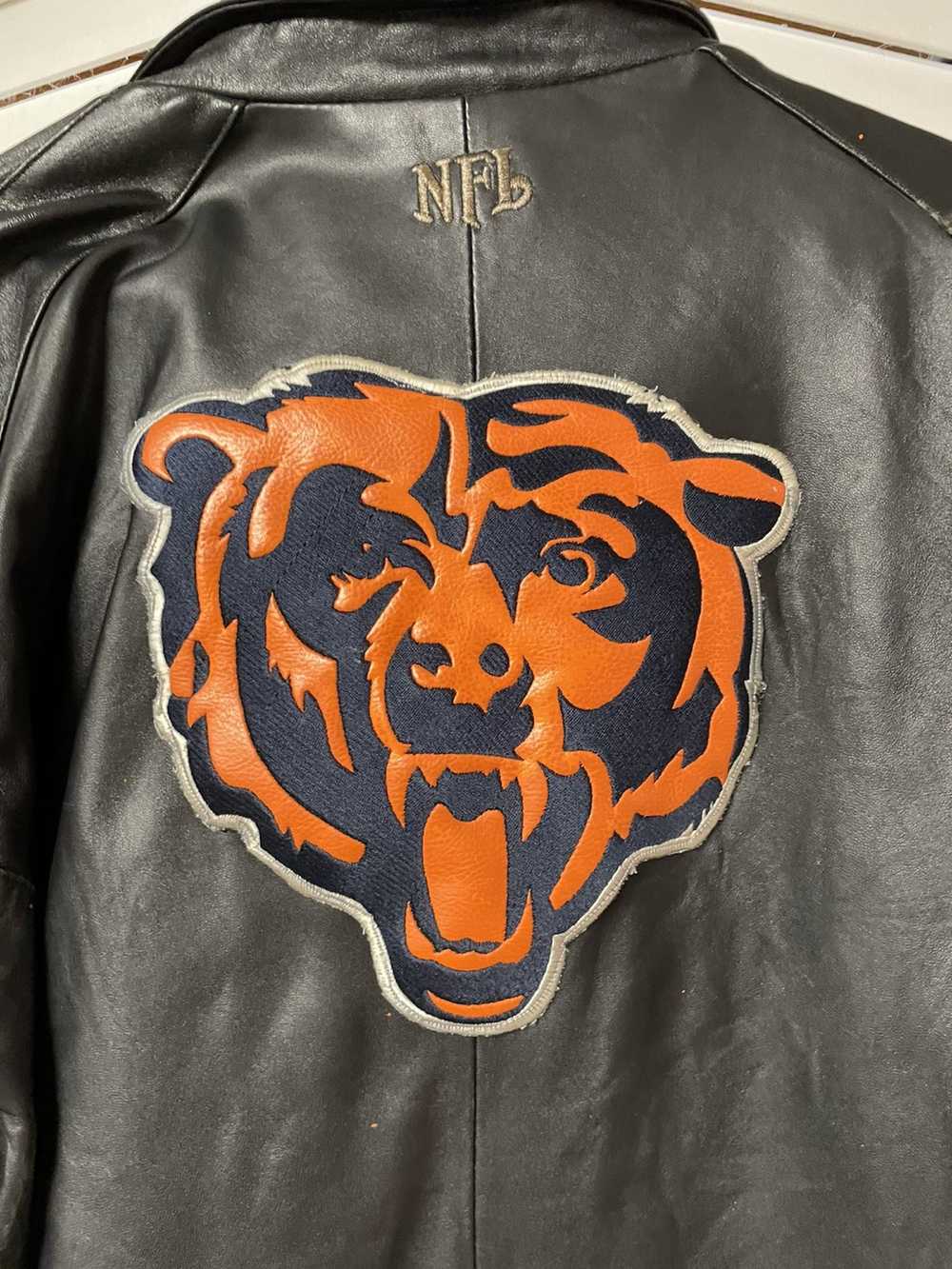 NFL Vintage NFL Bears leather jacket - image 4