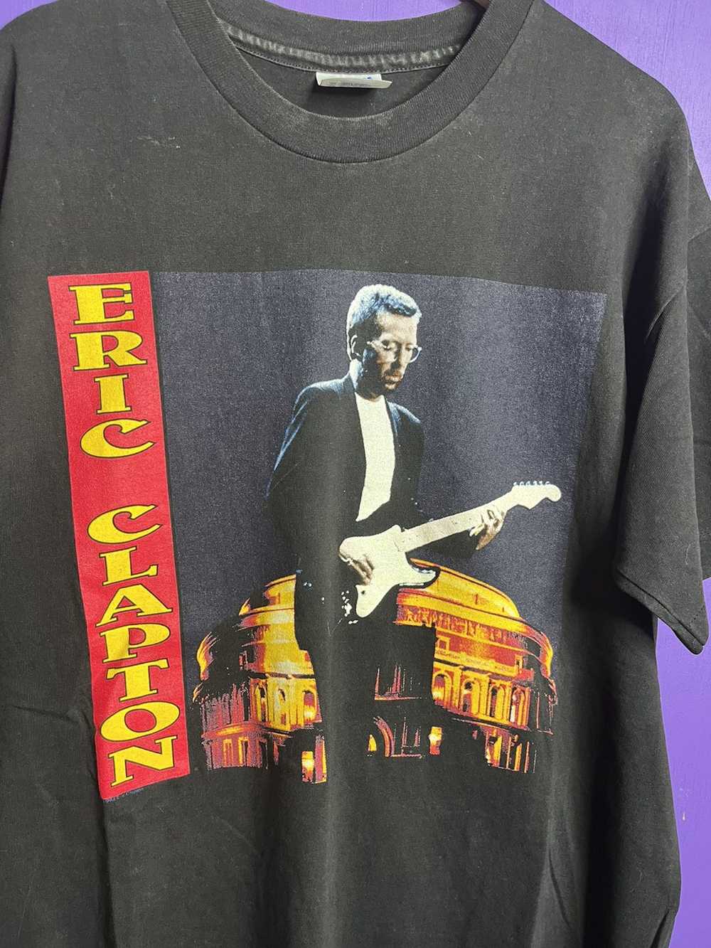 Tour Tee × Vintage Vintage 1994 Eric Clapton Nort… - image 3