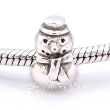 pandora Authentic PANDORA Snowman Charm