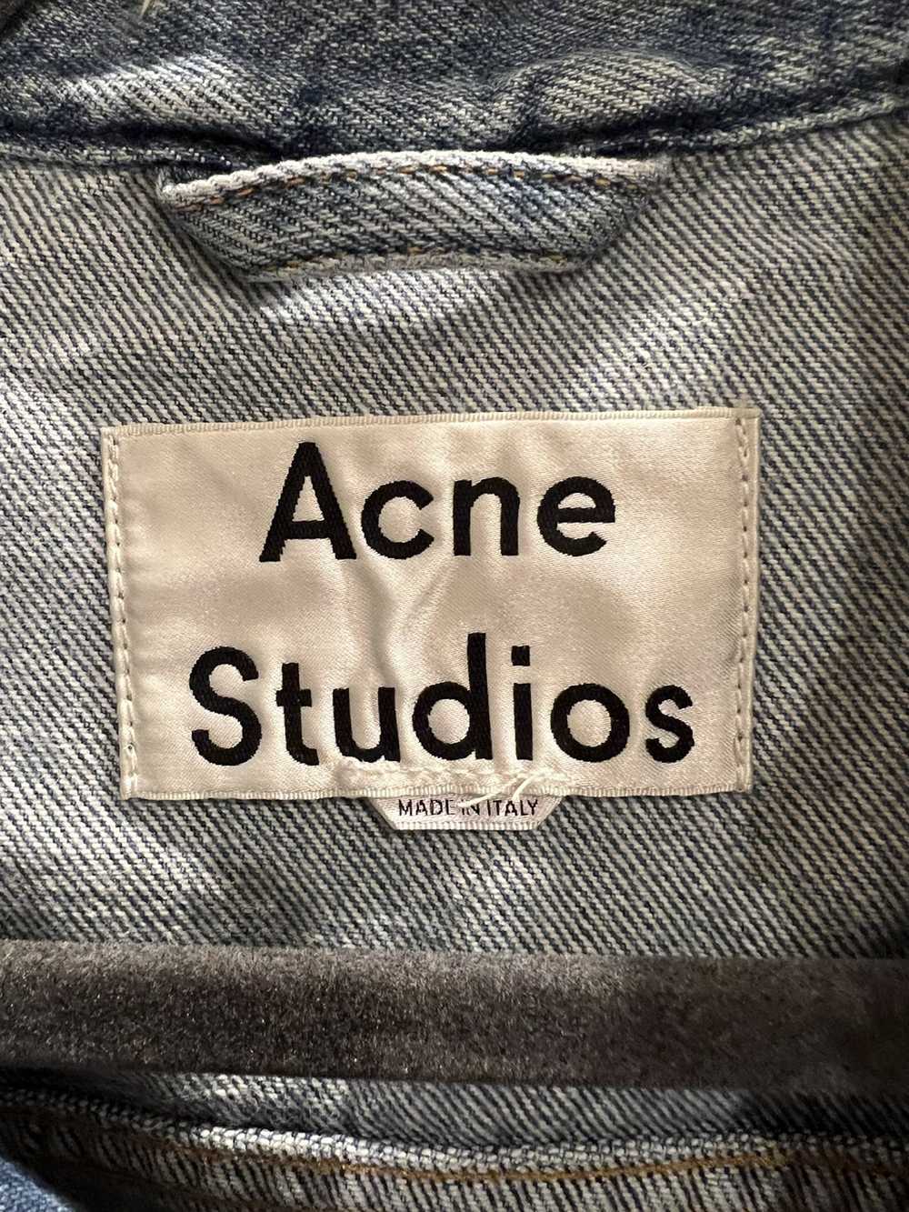 Acne Studios Acne Studios Fray Denim Jacket - image 2