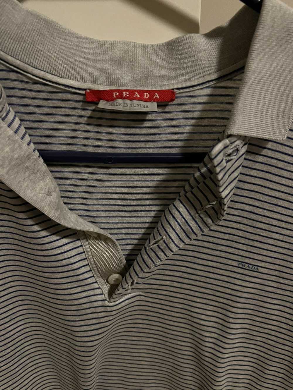 Prada Polo Collared T-Shirt (shrunk) - image 2