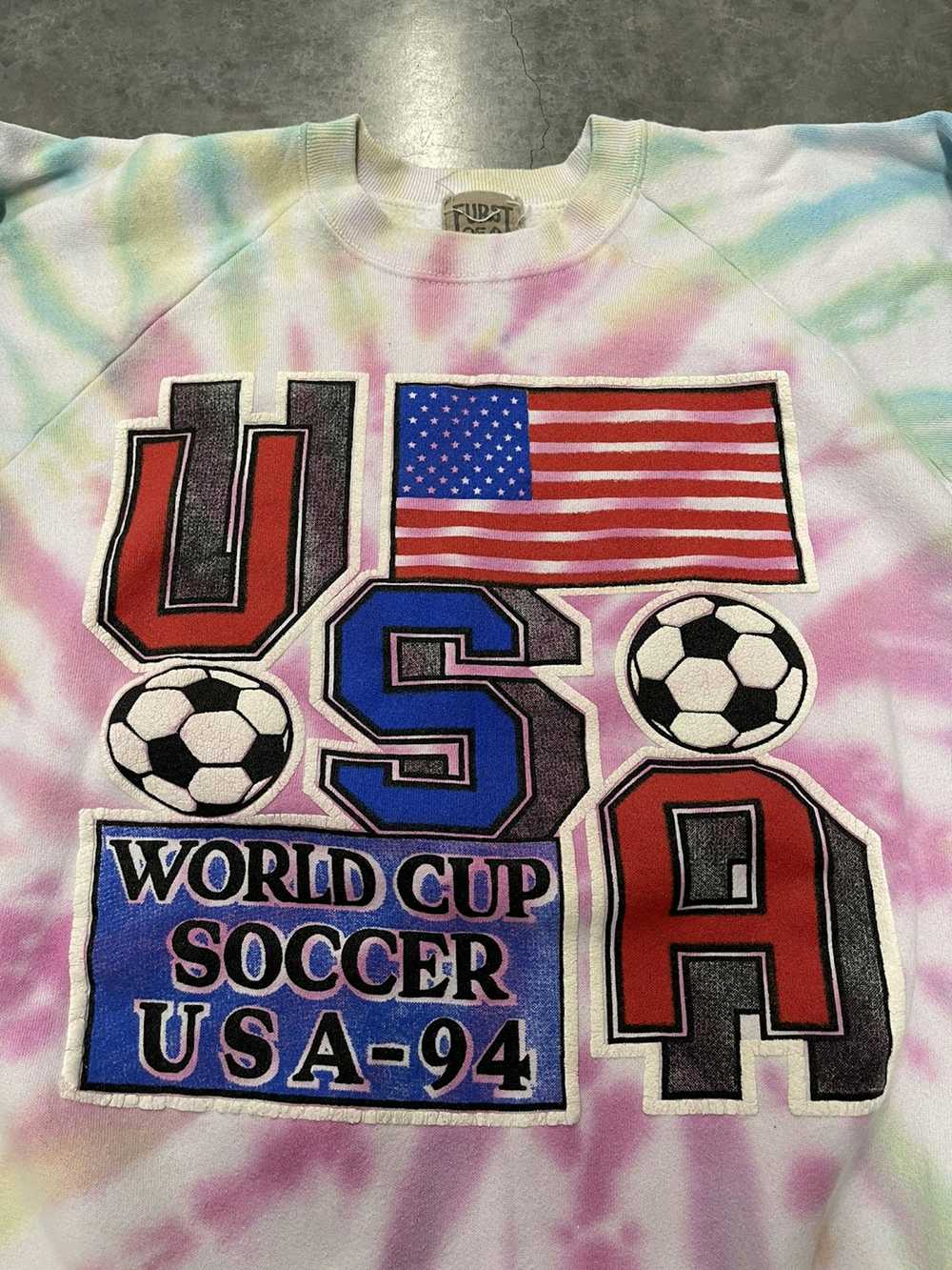 Made In Usa × Vintage World Cup USA Vintage Crewn… - image 2