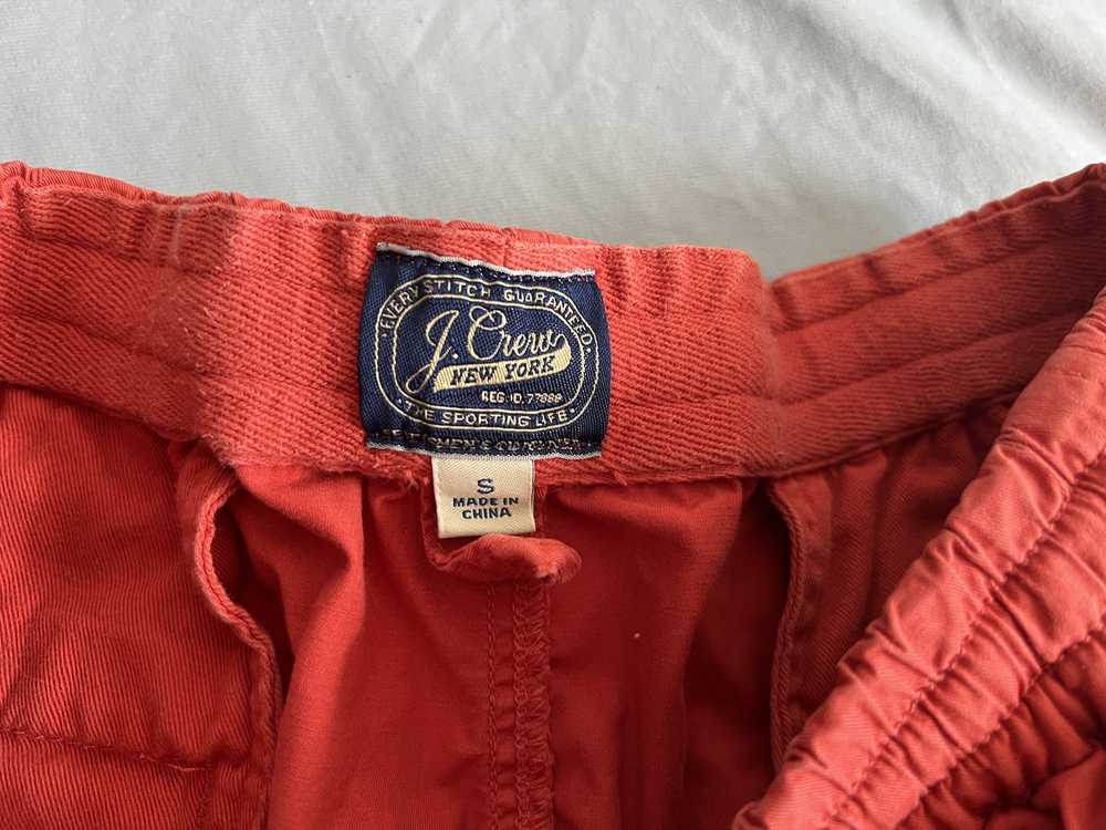 J.Crew J. Crew 6" dock short in red SMALL $69.50 - image 2