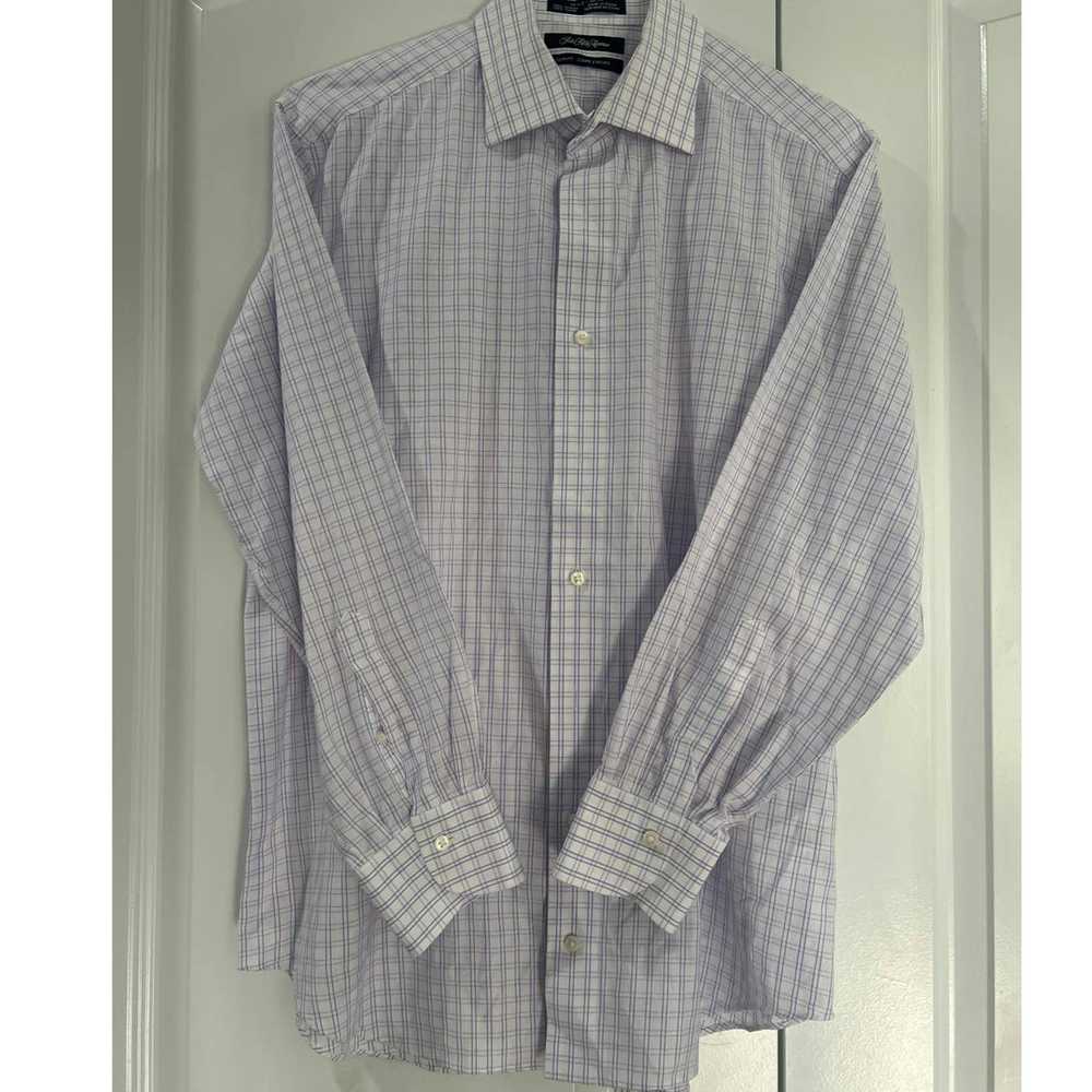 Saks Fifth Avenue SAKS FIFTH AVENUE Shirt White P… - image 1