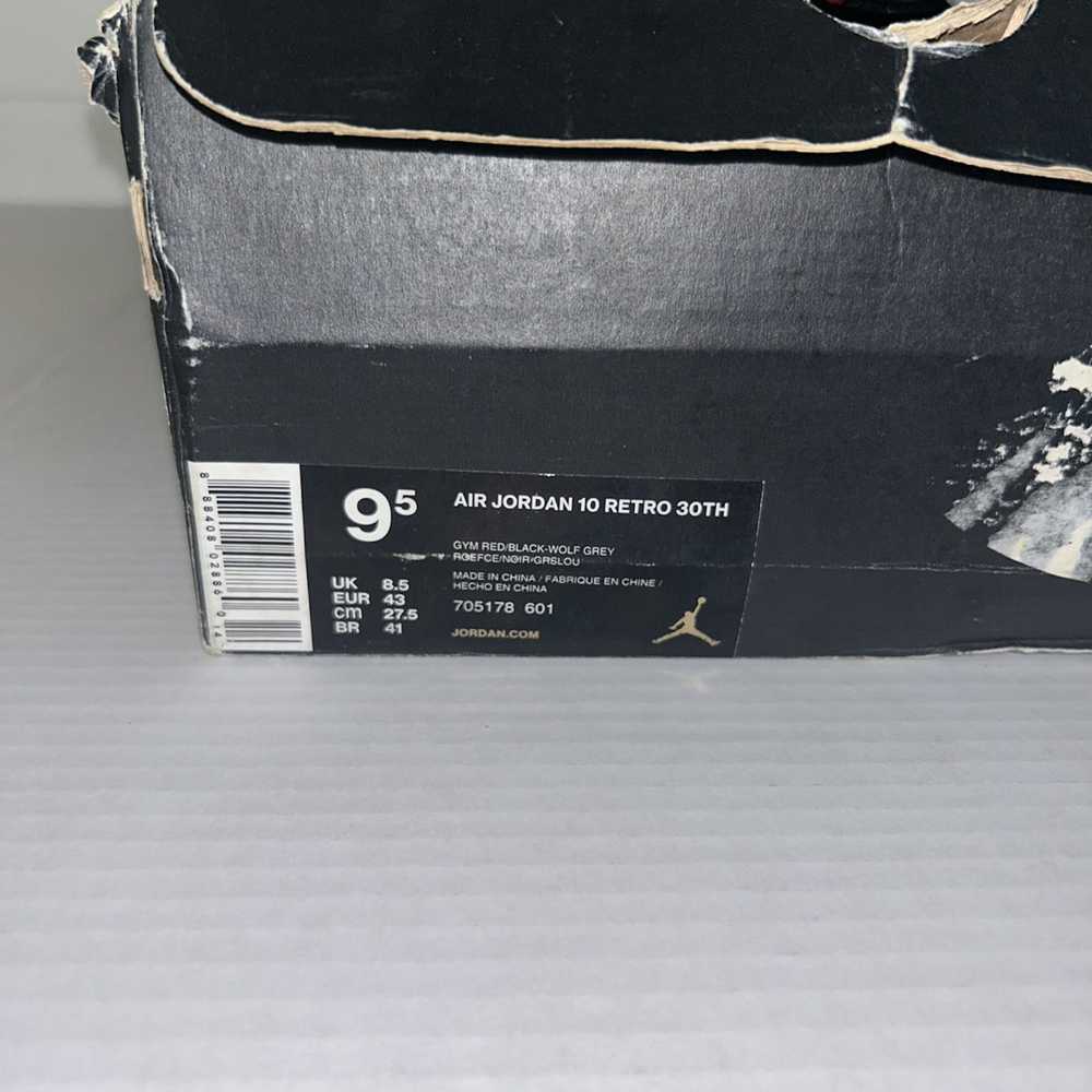 Jordan Brand Size 9.5 - Jordan 10 Retro Bulls Ove… - image 8