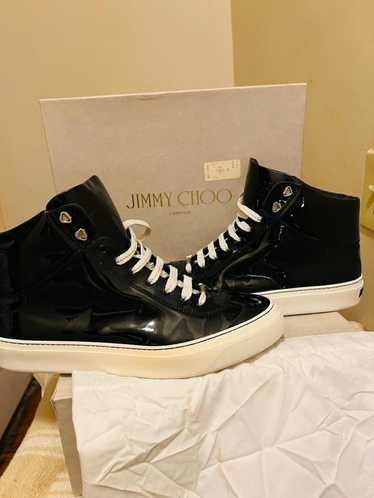 Jimmy Choo Argyle Men's Patent Leather High-Top S… - image 1