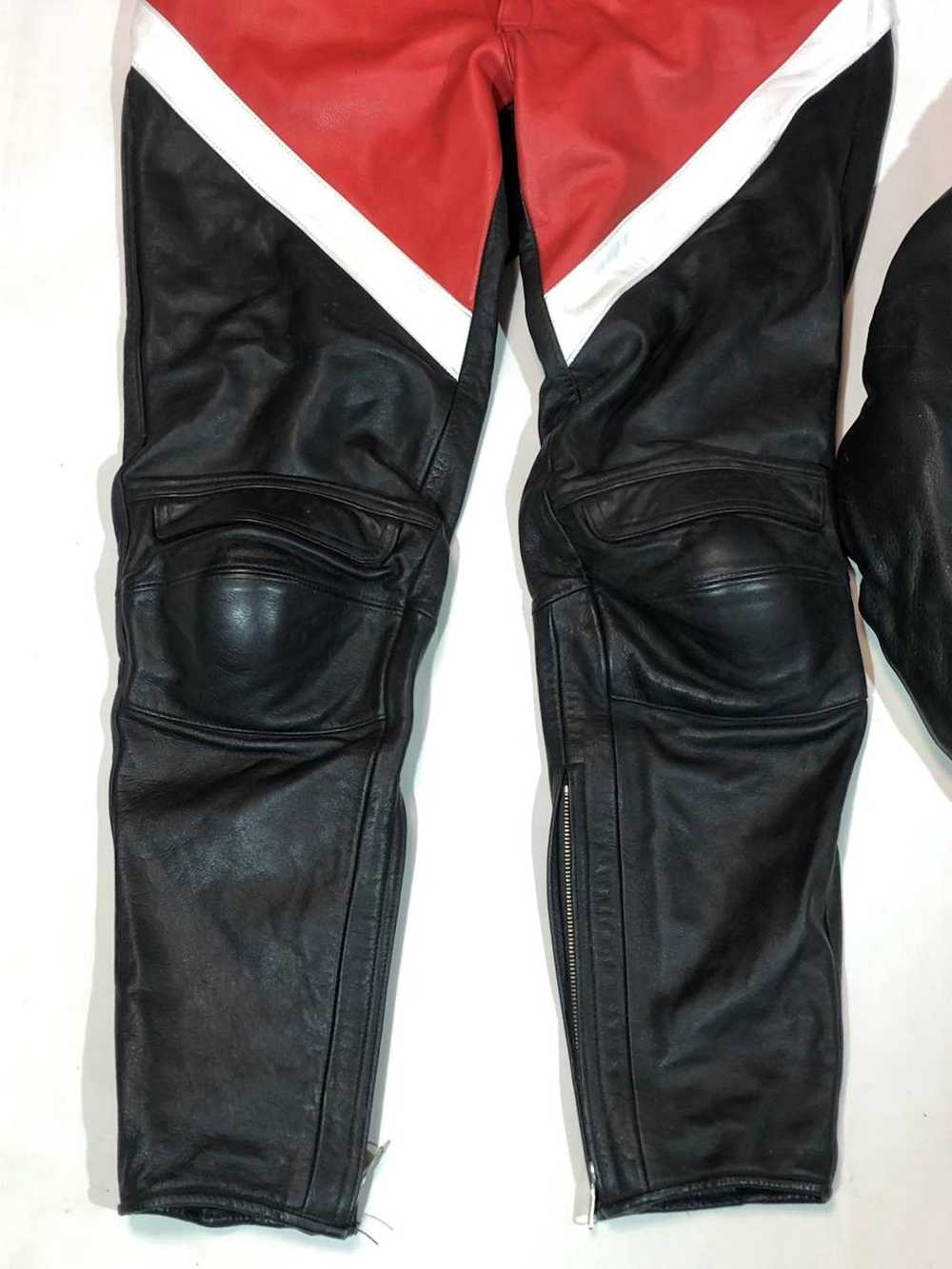 Leather Jacket × MOTO × Racing Harro Germany Leat… - image 10