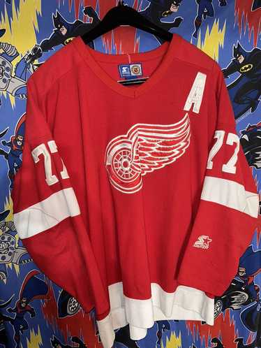 NHL × Starter 90s Detroit RedWings jersey