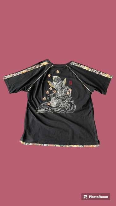 Japanese Brand × Sukajan T Shirts × Vintage Karak… - image 1