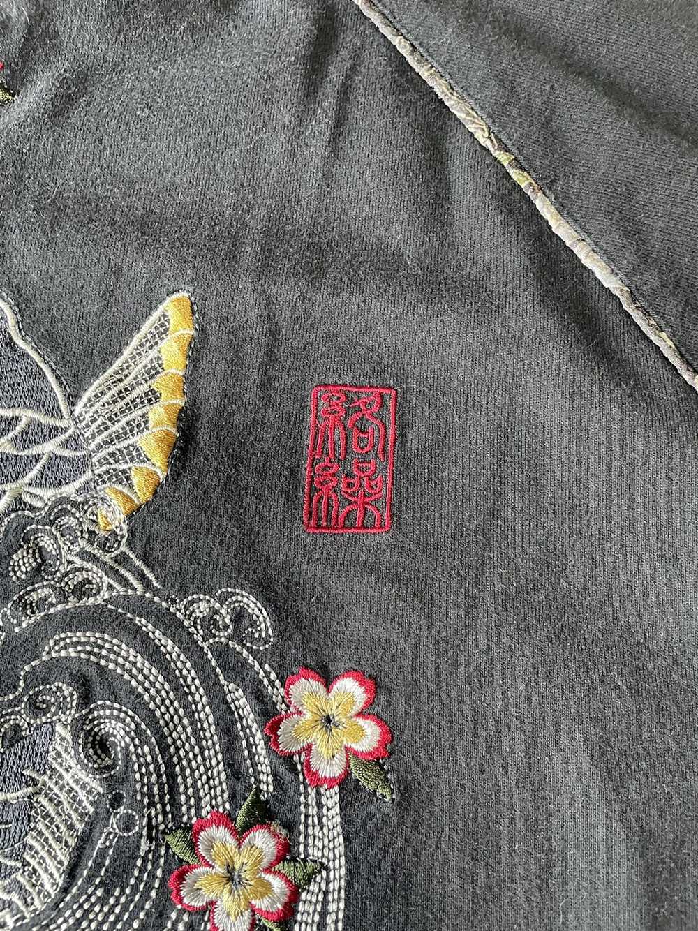 Japanese Brand × Sukajan T Shirts × Vintage Karak… - image 4