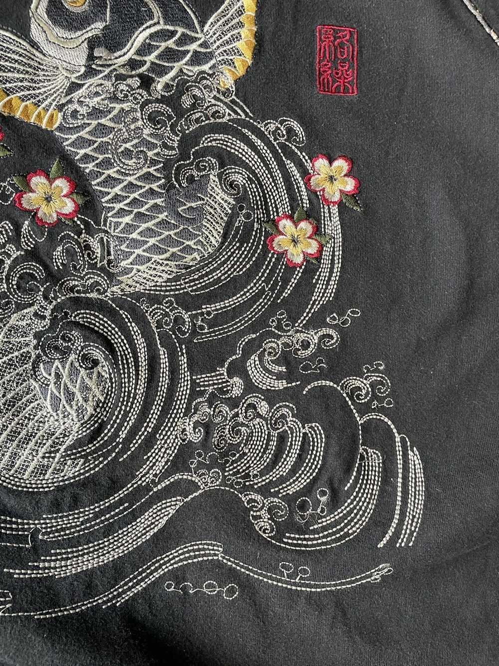 Japanese Brand × Sukajan T Shirts × Vintage Karak… - image 6