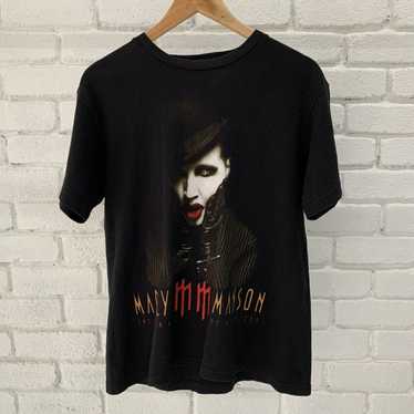 トップス 2003 Marilyn Manson tee Vintage 2003 Marilyn Manson 'Mobscene' T-Shirt – Sabbatical