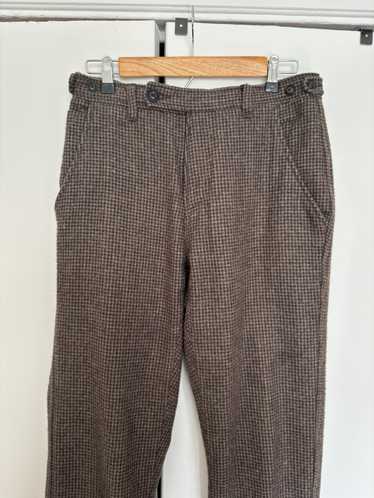 Corridor Corridor Wool Houndstooth Trousers