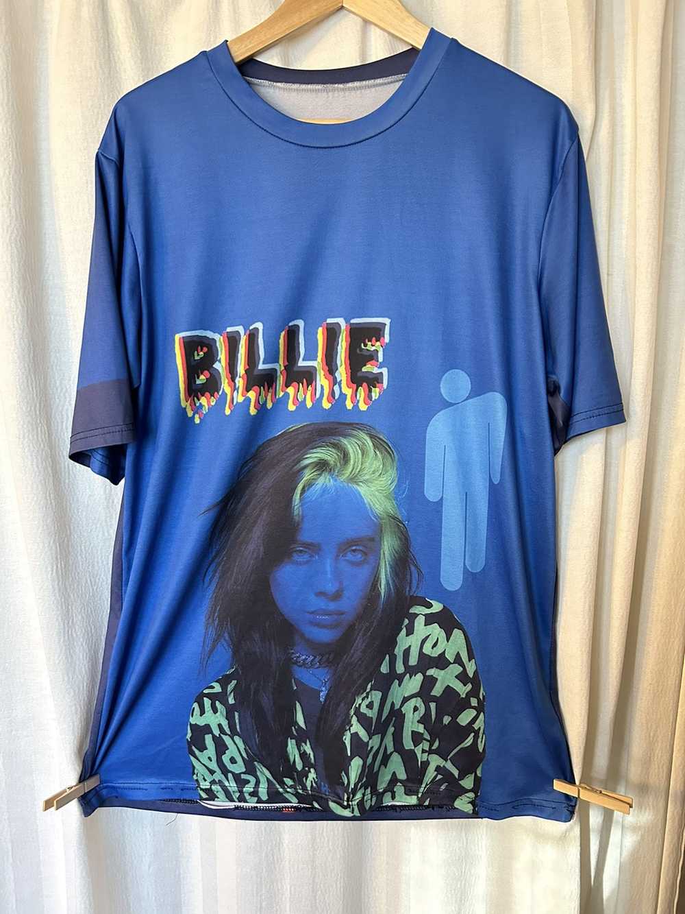Other Tee: Billie eilish rare dbl sided music shi… - image 1